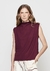 BLUSA GOLA ALTA VINHO - DZARM