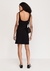 VESTIDO EM MALHA CURTO PRETO EM MODELAGEM RETA - DZARM na internet