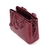 BOLSA TOTE SANTA LOLLA VINHO CROCO RUBY ALÇA DUPLA - comprar online