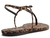 SANDALIA AREZZO RASTEIRA ANIMAL PRINT LAÇOS - comprar online