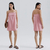 VESTIDO CURTO ALÇAS REMOVÉVEIS EM LINHO ROSA - HERING - Menina Luz