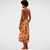 VESTIDO MIDI COM MARIAS E ASELHAS COSTAS-OFF WHITE - CACAY - comprar online