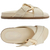 PAPETE AREZZO BRANCA TIRAS CRUZADOS FIVELA - comprar online