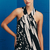 VESTIDO CACAY C/ AMARRACAO E ARGOLAS PRETO - Menina Luz