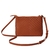 Imagem do BOLSA CLUTCH SOFT CARMELO ALÇA TRANSVERSAL
