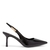 SCARPIN SANTA LOLLA SLINGBACK VERNIZ BICO FINO SALTO MÉDIO PRETO