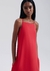 VESTIDO MIDI EM LINHO VERMELHO - HERING - comprar online