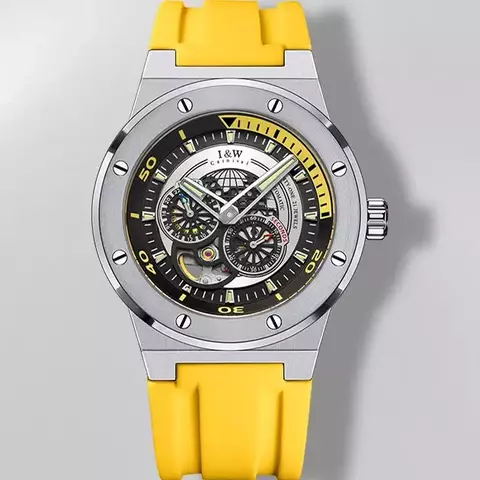 Relógio Automático Masculino Carnival Yellow - comprar online
