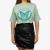 Cropped Butterfly Verde - comprar online
