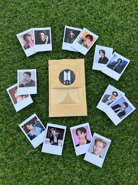 Kit Mini Adesivos Polaroide BTS – 14 Unidades | Edição Nuna Club - comprar online