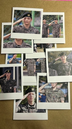 10 Polaroides ADESIVAS BTS Serviço Militar | Kit Lili cantou, mas ainda falta um! 6 Membros | Nuna Club na internet