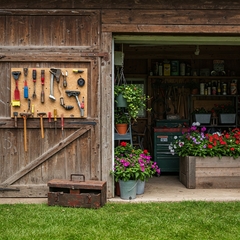 Banner da categoria Garagem e Jardim