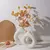 Vaso de flores branco nórdico projetado - comprar online