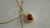 Collar con corazón de cristal en internet