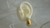 Aretes de gota dorados