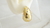 Aretes de gota dorados - Astro Mango