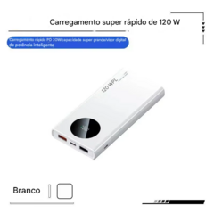 80000mah banco de potência de alta capacidade 120w carregamento super rápido - COMPRE AGORA VIRTUAL