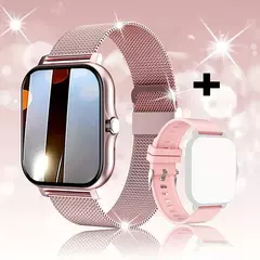 Relógio inteligente esportivo, monitor de saúde, à prova da agua, para homens, mulheres, ios, xiaomi - COMPRE AGORA VIRTUAL