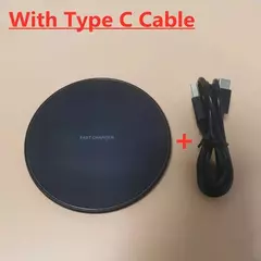 Pad de carregamento rápido de indução sem fio, Dock Station para iPhone 15, 14, 13, 12, X Pro Max, Samsung S23, S22, Xiaomi, Huawei, 30W - comprar online