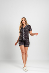Pijama Americano Curto Estampado - comprar online