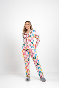 Imagem do Pijama Americano Longo Estampado Snoopy