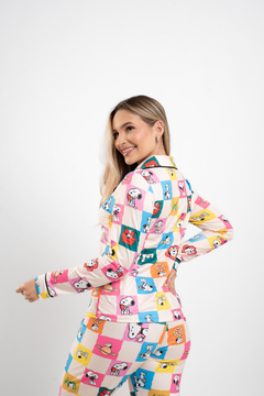 Pijama Americano Longo Estampado Snoopy - comprar online
