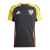 Camisa Atlético Mineiro Treino 25/26 - Torcedor Adidas Masculina - Preta com detalhes em amarelo e laranja