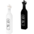 Porta Vinagre Azeite Galheteiro 2 Cores Vidro Decorado c/ Bico 500ML na internet