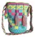 Bolso Wayuu Amywayuu Grande Al Hombro Celeste en internet