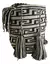 Bolso Wayuu Amywayuu Grande Al Hombro Beige/Negro - tienda en línea