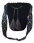 Bolso Wayuu Amywayuu Grande Al Hombro Azul Turquí - comprar en línea