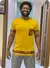 Camiseta amarela personalizada africana - loja online