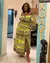 Conjunto Saia Longa com cropped manga bufante - Kuavi