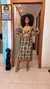 Conjunto Cropped e Saia Lápis