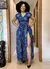 Vestido longo multiuso com fenda F15 - comprar online