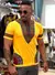 Camiseta amarela – Dashiki - comprar online