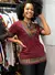 Camiseta Vinho – Dashiki - Kuavi