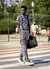 Macacão de camisa com bolsos na internet