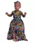 Vestido Infantil e Turbante