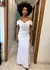 Vestido Longo Bordado Branco na internet