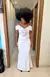Vestido Longo Bordado Branco - comprar online