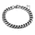 Vnox 3-11mm robusto miami curb corrente pulseira para homem, aço inoxidável cu