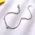 Imagem do S925 prata esterlina camadas duplas pulseira simples para mulheres temperamento