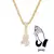 Masculino feminino hip hop cruz pingente colar com 4mm zircão tênis corrente g na internet
