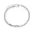 Imagem do S925 prata esterlina camadas duplas pulseira simples para mulheres temperamento