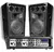 Consola Potenciada DX8 + 2 Bafles Pasivos 12" ROSS PackDX8RPP12192 - comprar online