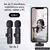 microfono 2 mic celular usb tipo c megan tech k9 negro - Atmos
