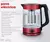 Ultracomb Pe4910 Pava Electrica Con Infusor De Te Func. Mate - Atmos