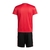 Kit Infantil Manchester United Icon 25/26 - Adidas - Vermelho e preto - comprar online