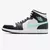 Air Jordan 1 Mid Green Glow na internet